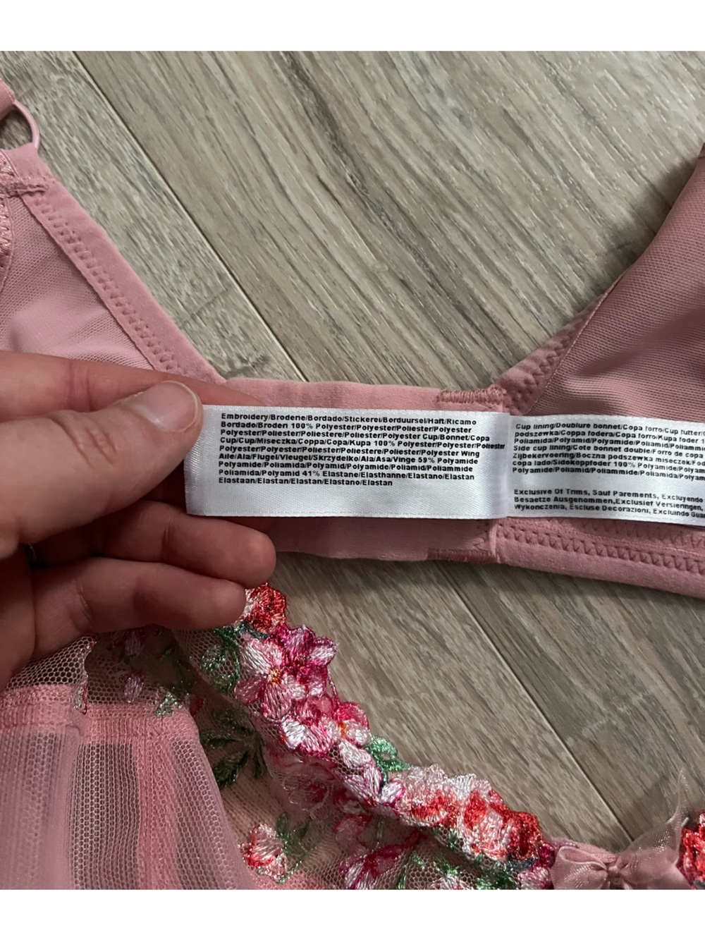 NWT Elomi Women’s Aerith Underwire Plunge Bra - Size 40DD - Picture 6 of 9